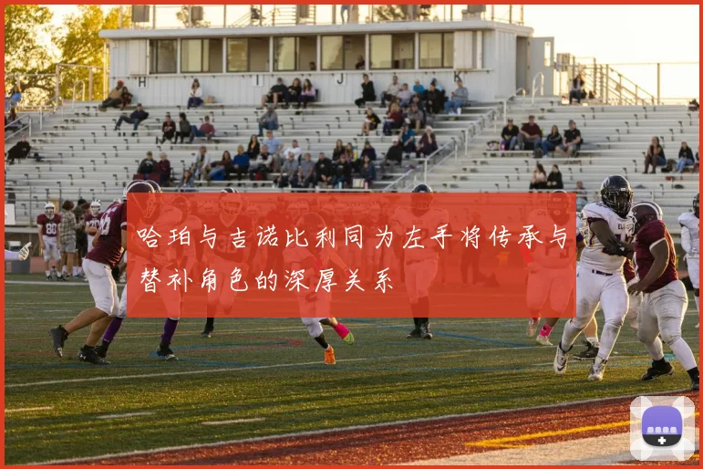 哈珀与吉诺比利同为左手将传承与替补角色的深厚关系