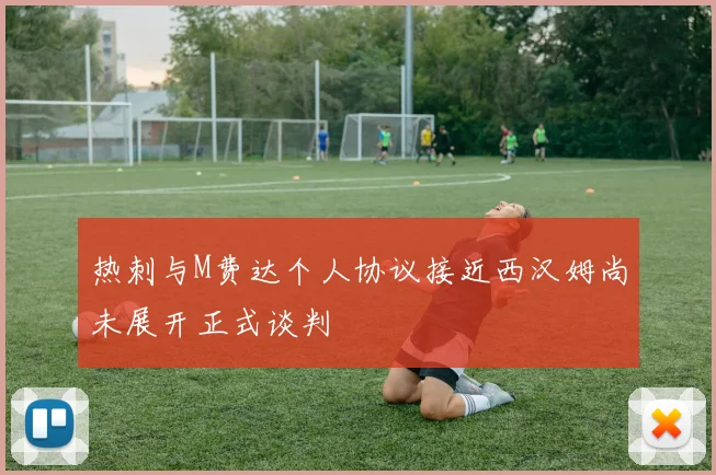 热刺与M费达个人协议接近西汉姆尚未展开正式谈判